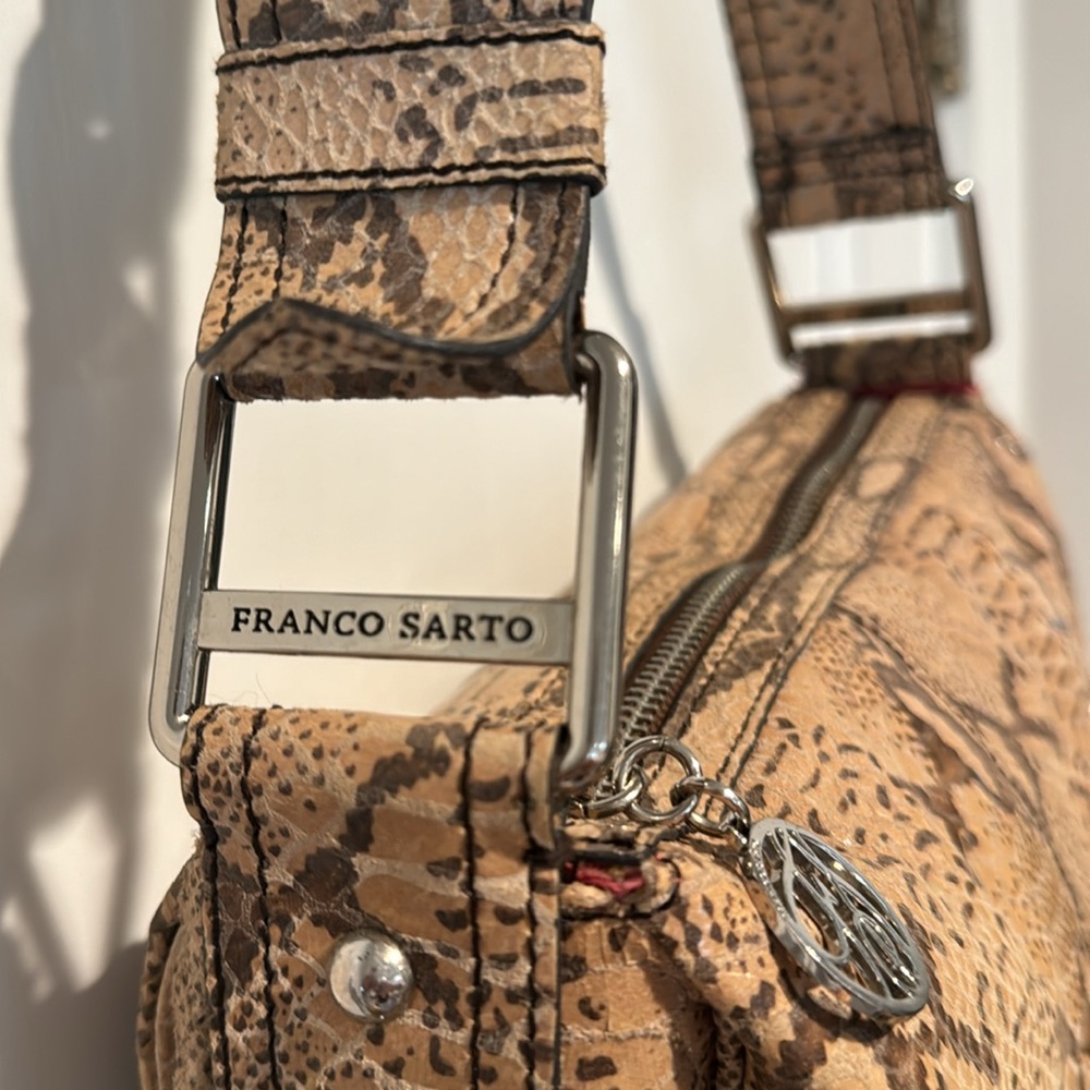 Franco Sarto Python Shoulder Bag - image 3